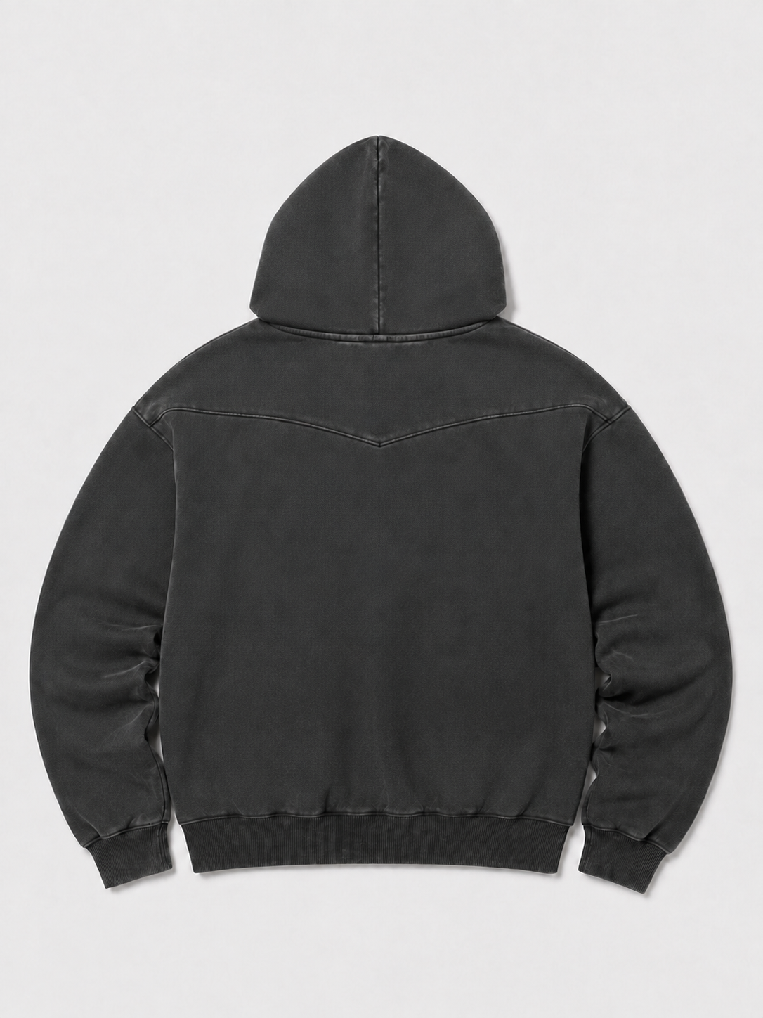 Accord Zip Hoodie — back garment view