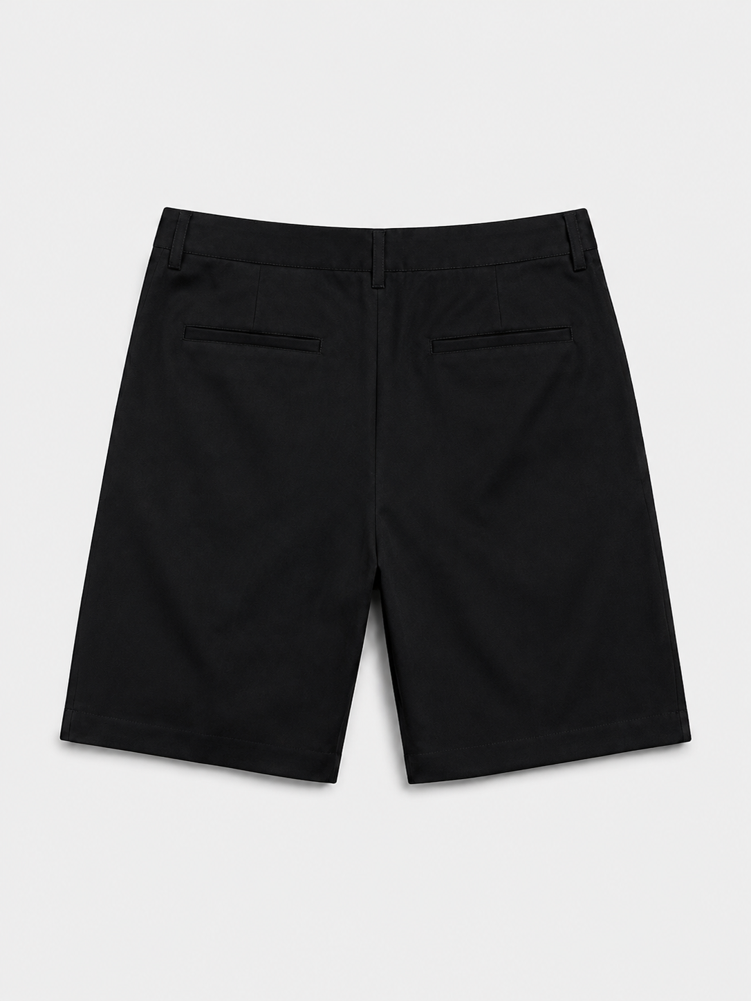 Interval Pleated Short — back garment view
