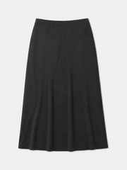 Line Panel Maxi Skirt — back garment view