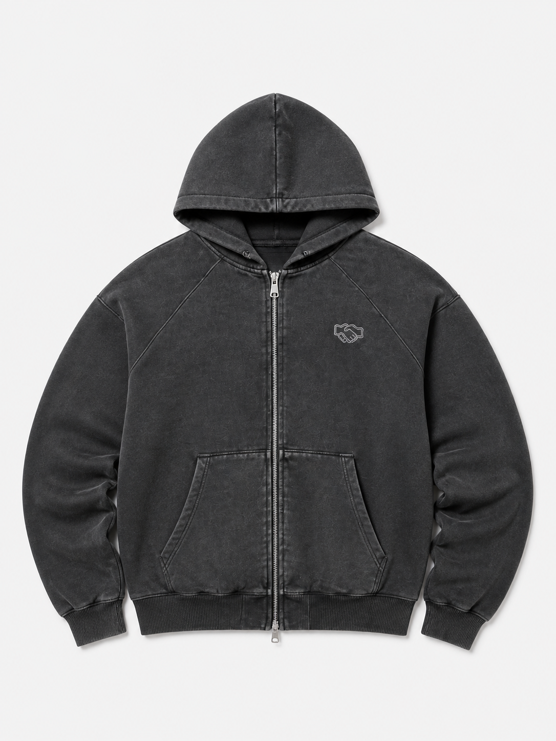 Accord Zip Hoodie — front garment view