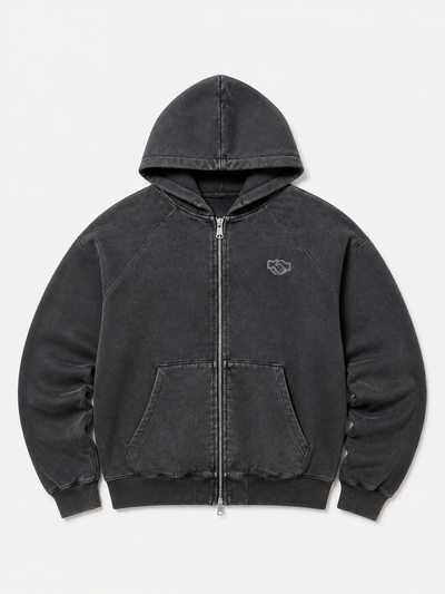 Accord Zip Hoodie — front garment view