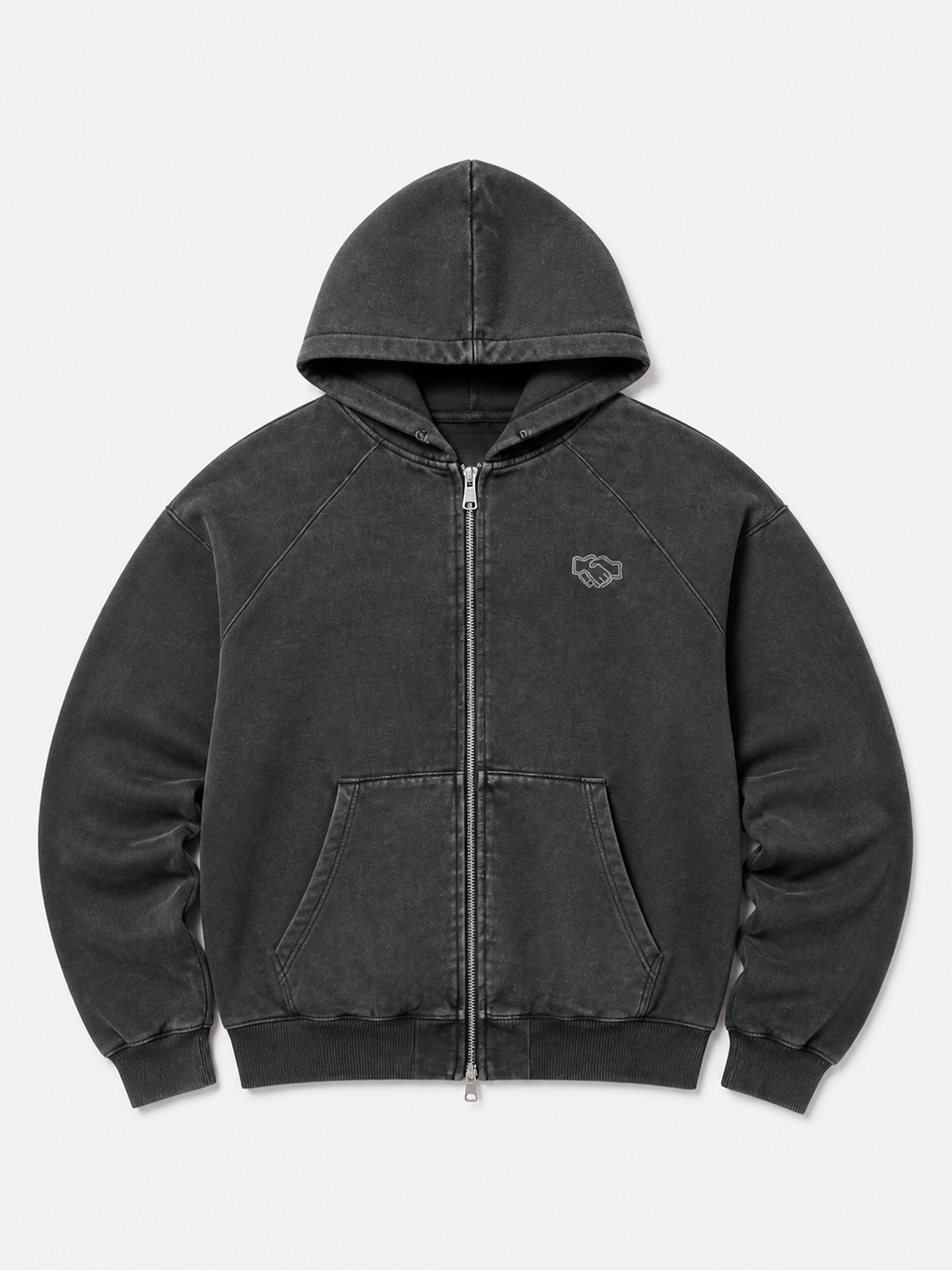Accord Zip Hoodie — front garment view