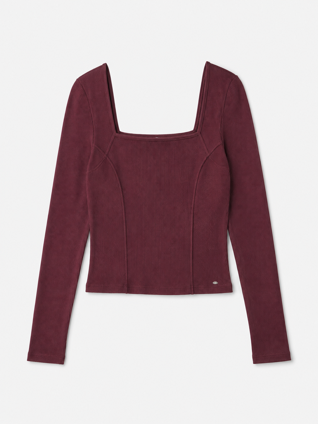 Contour Square-Neck Top — front garment view