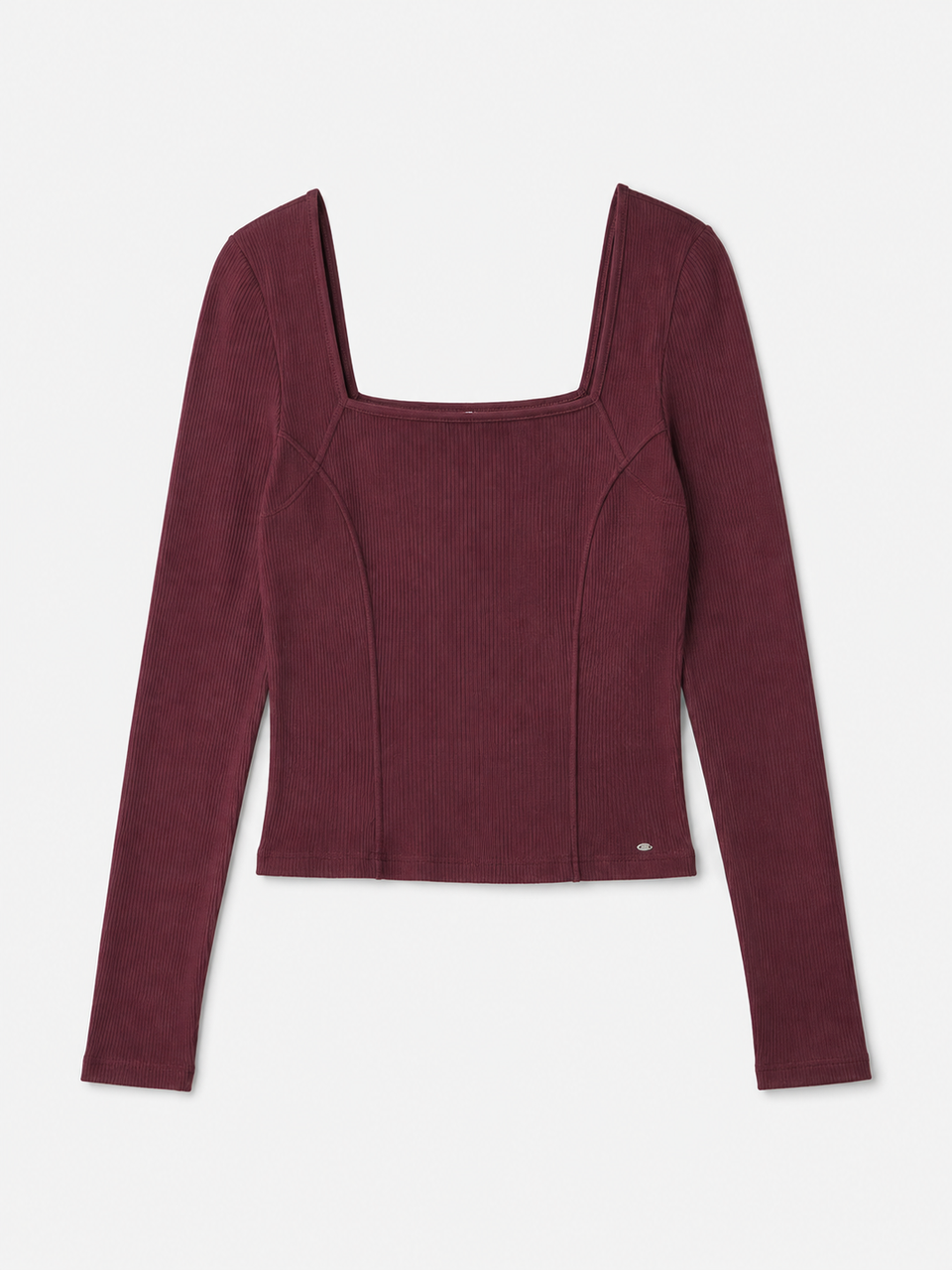 Contour Square-Neck Top — front garment view