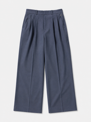 Frame Pleated Trouser — front garment view