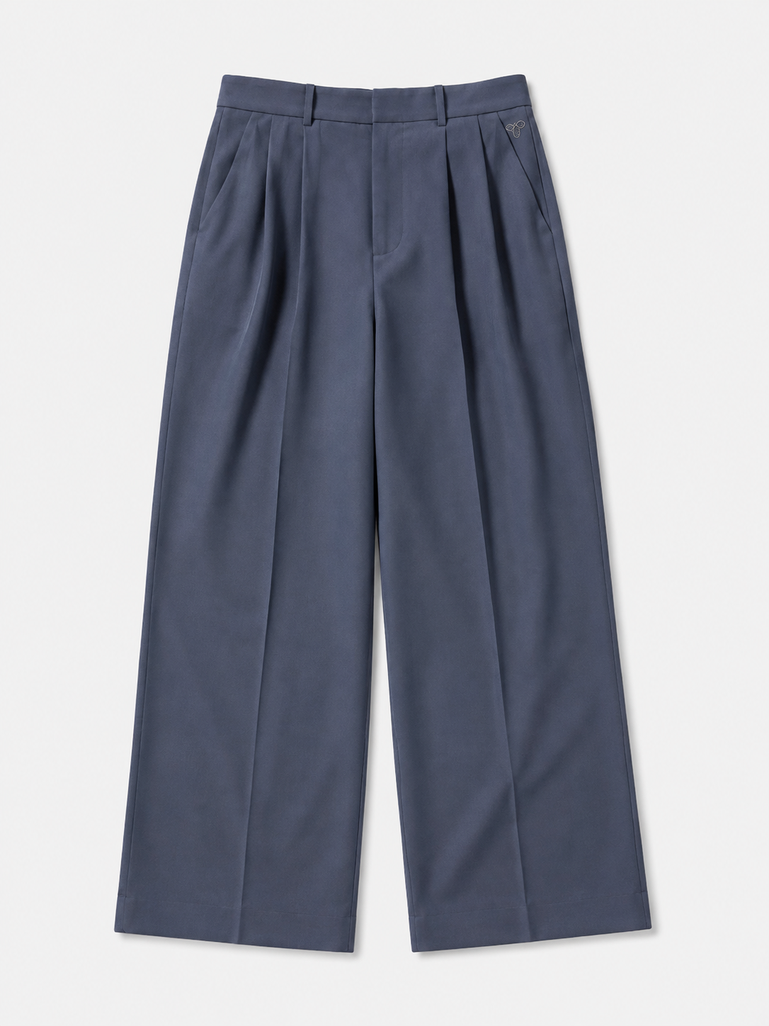Frame Pleated Trouser — front garment view
