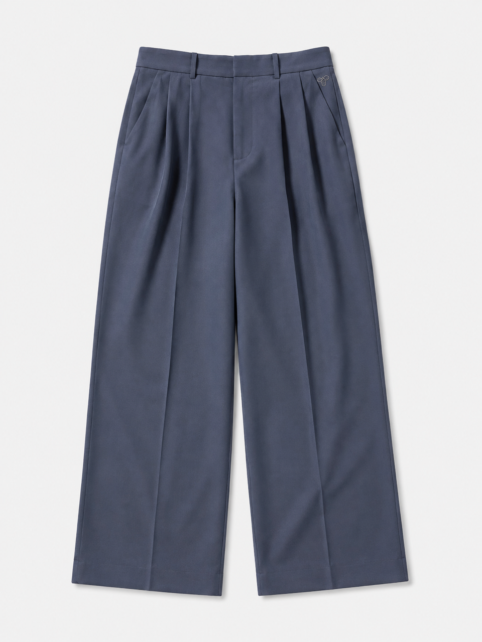 Frame Pleated Trouser — front garment view