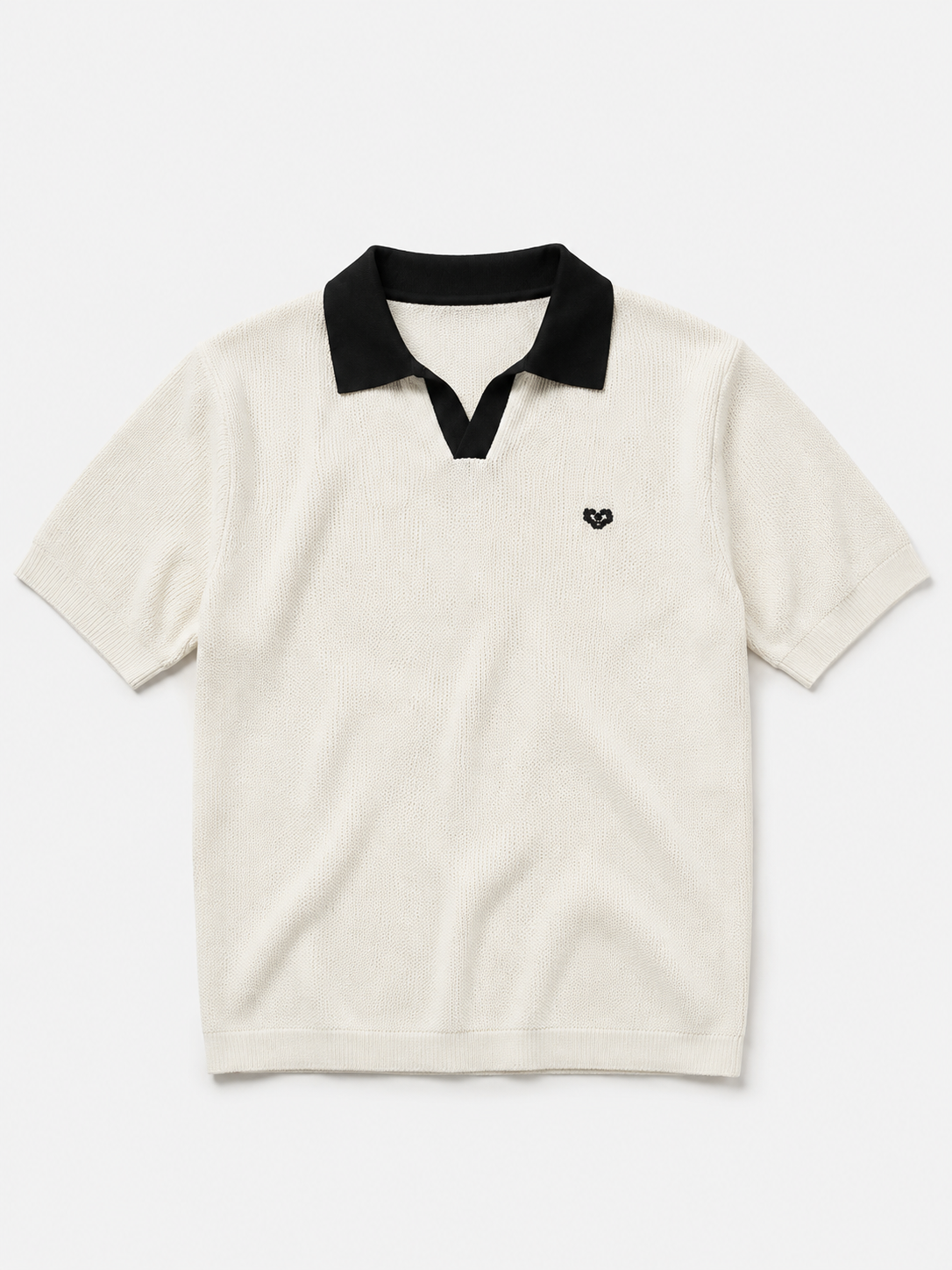 Interval Knit Polo — front garment view
