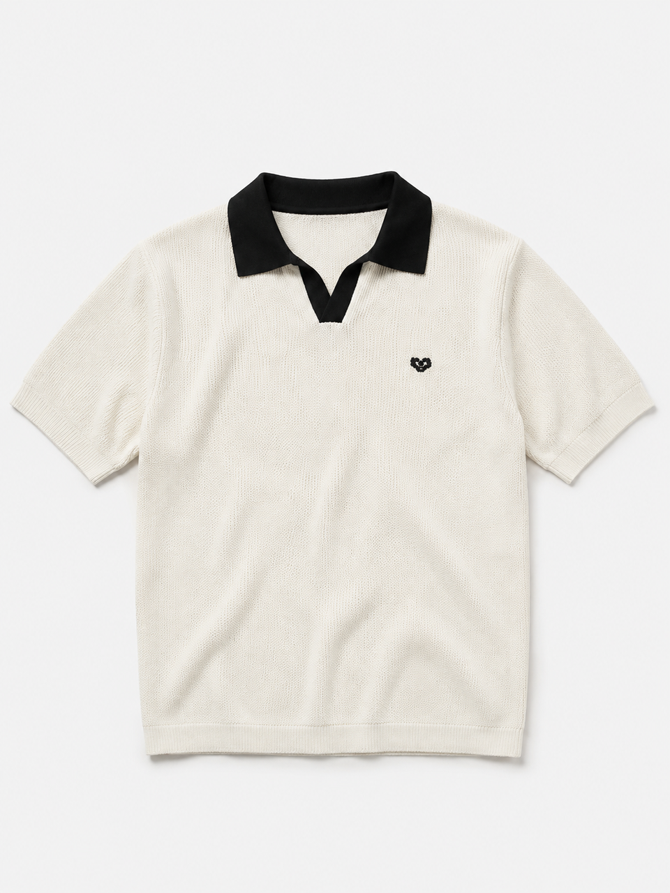 Interval Knit Polo — front garment view