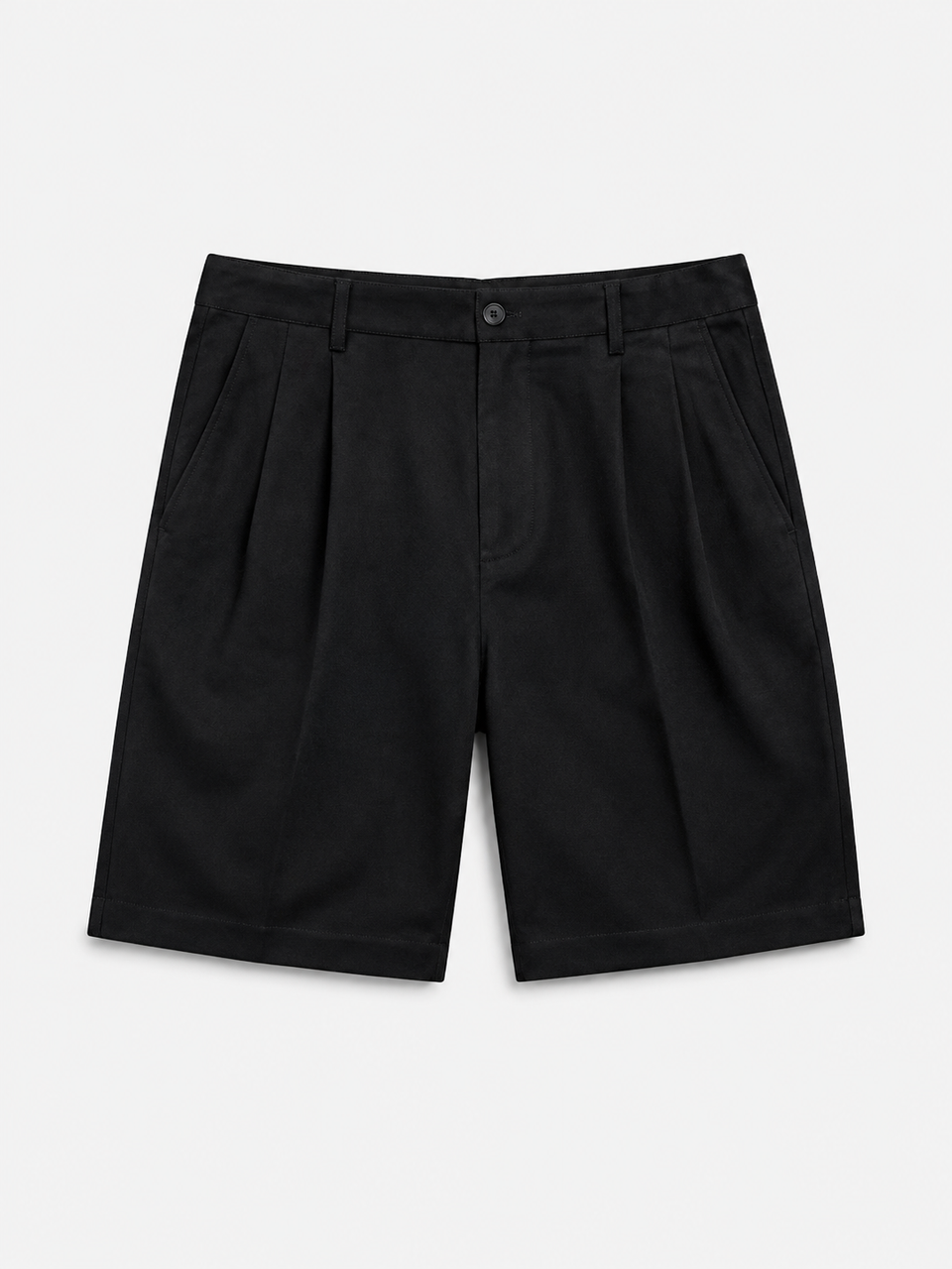 Interval Pleated Short — front garment view