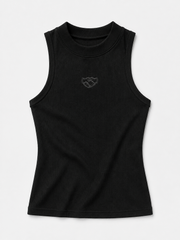 Line High-Neck Tank — front garment view
