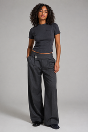 Wrap-Waist Trouser — original women’s studio outfit concept