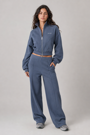 Contour Wide-Leg Sweatpant — original women’s studio outfit concept